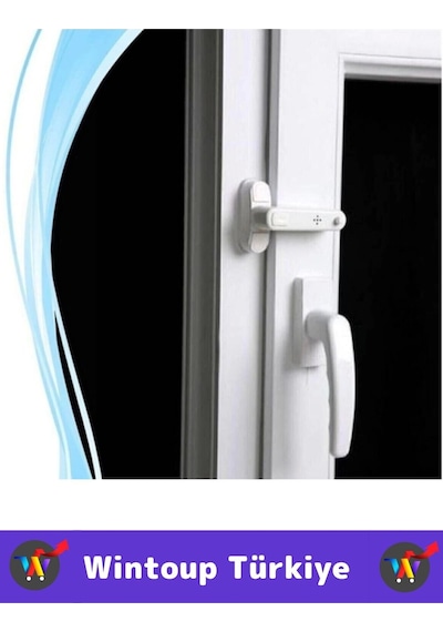 Premium Dayanıklı Güvenlik Çocuk Odası Bebek Odası Pvc Pencere Kapı Kırılmaz Emniyet Kilidi 2 Adet Çok Renkli