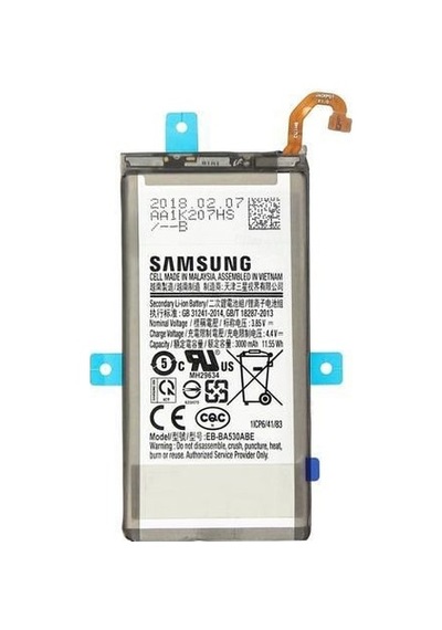 Samsung Galaxy Uyumlu A8 2018 Sm-A530 Eb-Ba530Abe Batarya Pil 3000Mah