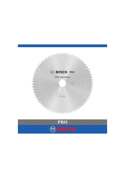 Bosch Pro 254x30 Mm 68 Diş Akülü Alüminyum Daire Testere 2608842242