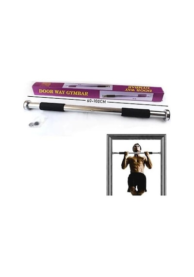 Kısa 62-100cm Barfix Door Way Gym Bar Kapı 100kg Timya/go1395 200532 Çok Renkli