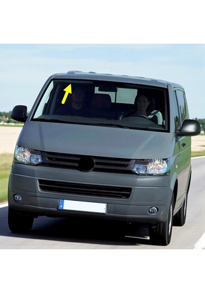 Vw Transporter T6 2010-15 Sağ Yolcu Taraf Güneşlik Gri 7h5857552b