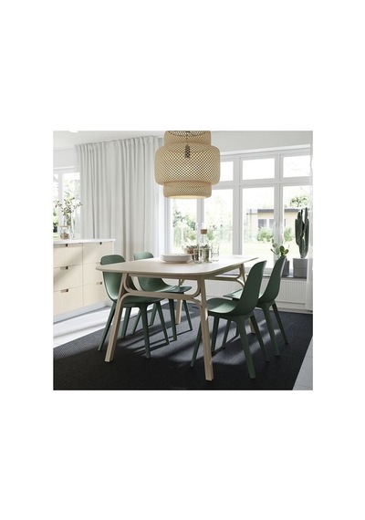 Ikea Morum Büyük Halı, Koyu Gri, 200x300 Cm, İç/dış Mekan Dikdörtgen