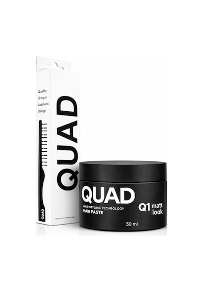 Q1s Mat Saç Şekillendirici Saç Pastası, Bukle Belirginleştirici, Hacim Verici, Wax, Unisex, 50 Ml