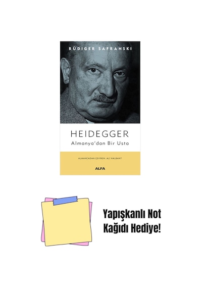 Heidegger - Almanya Dan Bir Usta + Yapışkanlı Not Kağıdı