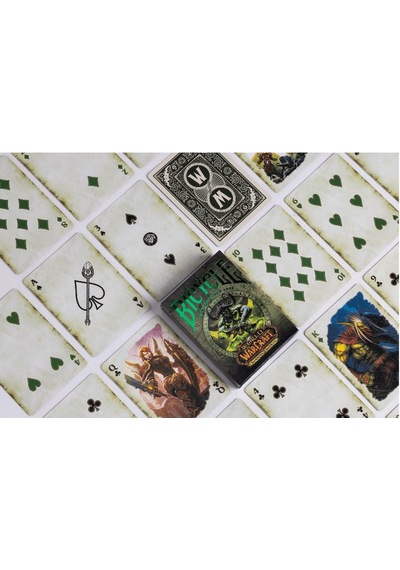Bicycle World Of Warcraft Burning Crusade Oyun Kağıdı Kartı Kartları Destesi Koleksiyonluk Yeşil