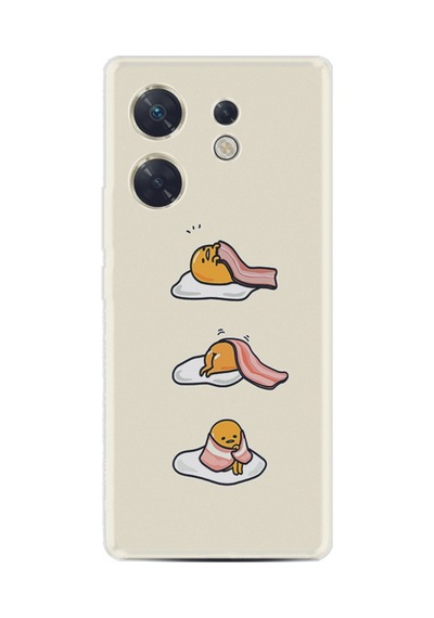 Infınıx Zero 30 4g Kılıf Desenli Silikon Sweety Egg 1322