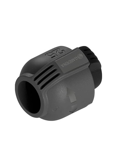 Yağmurlama Sistemi Uç Parçası: Döşeme Borusu İçin Kilit Parçası, Boru Bağlantısı 25 Mm, Quick&easy Bağlantı Teknolojisi, Döşeme Boruları İle Uyumlu, Siyah 2778-20