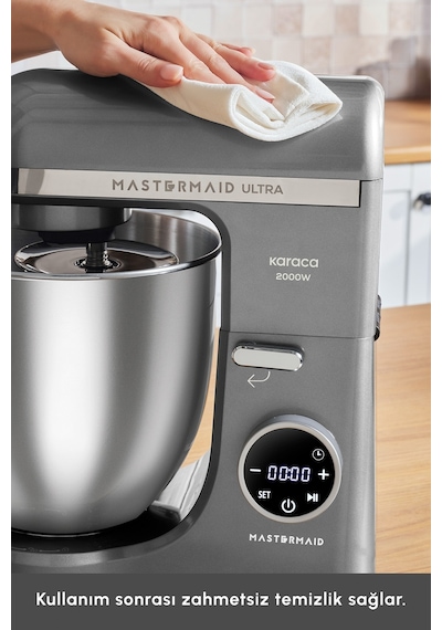 Karaca Mastermaid Chef Ultra D2000 W Dijital Ekranlı Hamur Yoğurma Makinesi