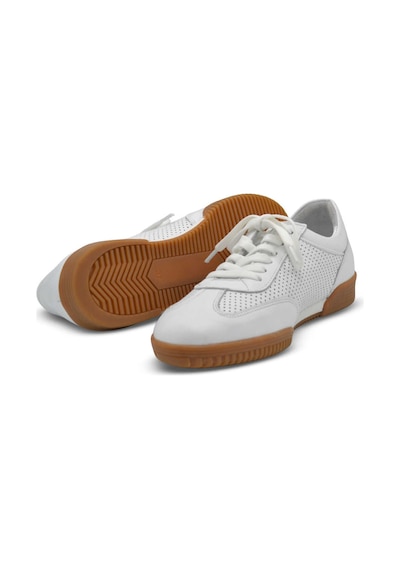 Venüs Deri Kadın Sneakers Ayakkabı Beyaz 2611501y Siyah