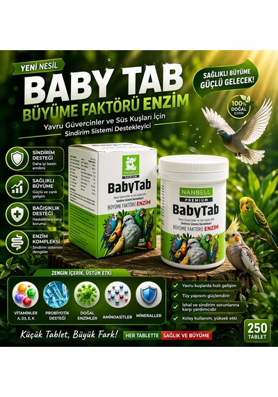 Babytab İmmun Sistemi Ve Gelişim Destekleyici 250 Adet