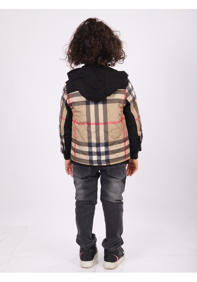 Xo Kids Erkek Çocu Alt Üst Takım 6-36 Ay 2501 Bej - Siyah