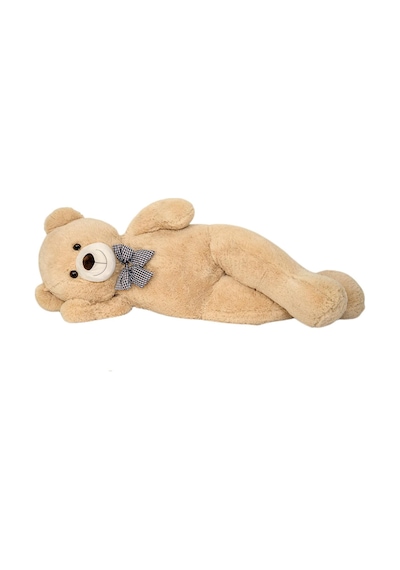 Peluş Ayı 120 Cm Papyonlu Sevimli Ayı - Sevgiliye En Özel Hediye Boz