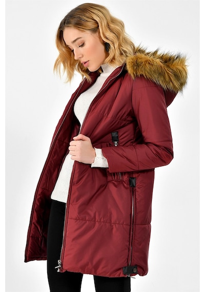 Z6590 Dewberry Bayan Kaban-bordo
