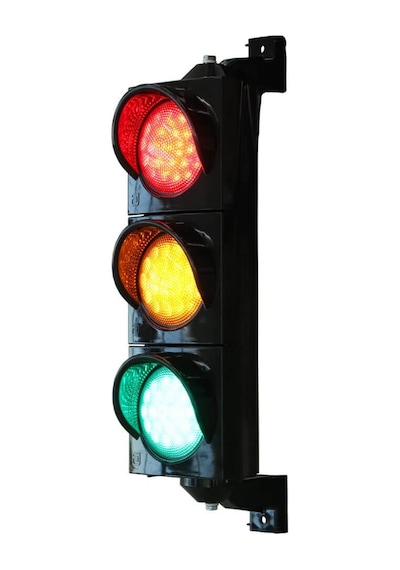 100 mm Ledli Oto Sinyal Verici, Trafik Lambası-2981 - 220 VAC