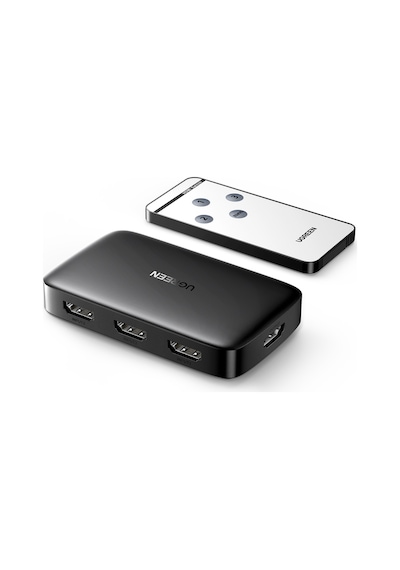 Ugreen 3-in-1 4k 30hz Hdmı Uzaktan Kumandalı Switch, 80125