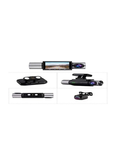 Twogo Go-xray2 Day Night Gps Araç İçi Kamera Geniş Açı Çift Ekran