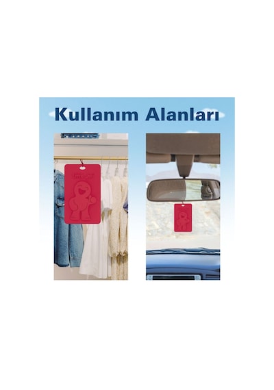 Little Joe Kiraz Kokulu Dolap Asma Kart Cherry -45 Gün -ipli Ev