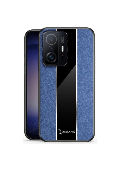 Xiaomi Mi 11t İle Uyumlu Kılıf Premium Deri Kılıf Mavi Sku: Zeusb0b72j1zgg