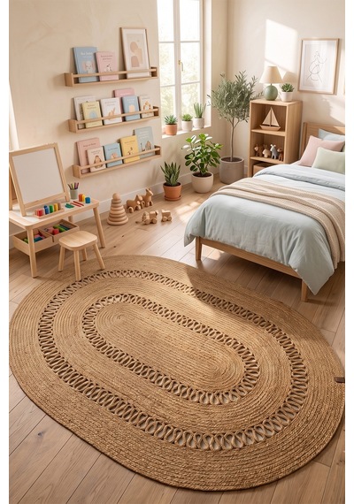 Jüt Hasır Oval Kilim Dekoratif Örgü Model Halı Salon Oturma Odası Mutfak Koridor Yatak Odası Banyo Balkon Yolluk Bohem Ev Dekoru 221hasırbambu Jüt Hasır Oval Kilim Dekoratif Örgü Model Halı Salon Oturma Odası Mutfak Koridor Yatak Odası Banyo Balkon Yolluk Bohem Ev Dekoru 221hasırbambu