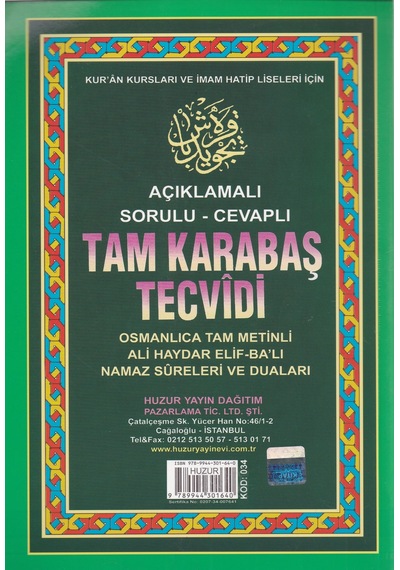 Tam Karabaş  Tecvidi