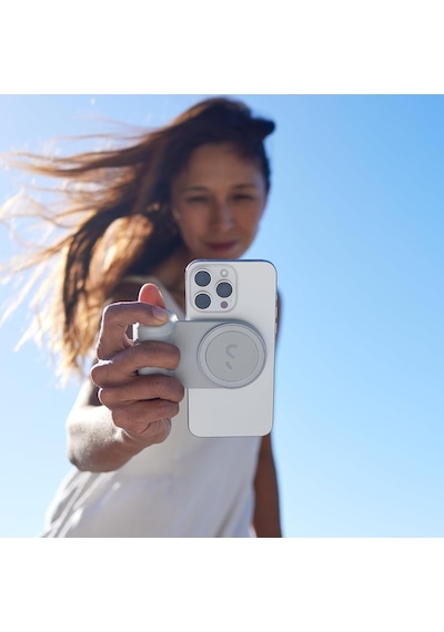 Snapgrip Pro - Kablosuz Deklanşör Düğmesi İle Mobil Pil Tutacağı - Manyetik Montaj Herhangi Bir Telefona Takılır - Qi 2 Kablosuz Şarjlı Dahili Powerbank - Masaüstü Yuvası Taş Çok Renkli Snapgrip Pro - Kablosuz Deklanşör Düğmesi İle Mobil Pil Tutacağı - Manyetik Montaj Herhangi Bir Telefona Takılır - Qi 2 Kablosuz Şarjlı Dahili Powerbank - Masaüstü Yuvası Taş Çok Renkli