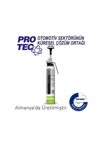 Protec Slikon Sıvı Conta Siyah 200ml - Motor Şanzıman