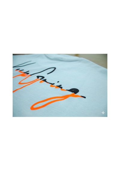 Wild Wood Garment Wild Wood "keep Going" Grafik Baskılı Premium Oversize T-shirt Ekru