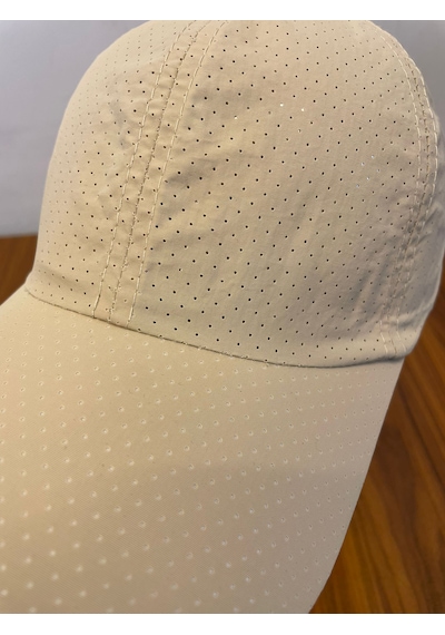 Hamze Mikro Paraşüt Delikli Kumaş Yazlık Unisex Beyzbol Cap Şapka Bej