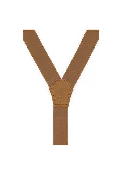 U.S. Polo Assn. Erkek Çocuk Camel Pantolon Askısı 50313418-VR015