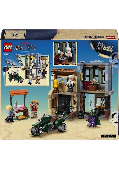 LEGO® ONE PIECE Kaptan Smoker ile Karşılaşma 75642 - 9 Yaş ve Üzeri Çocuklar için Minifigür İçeren Oyuncak Yapım Seti (547 Parça)