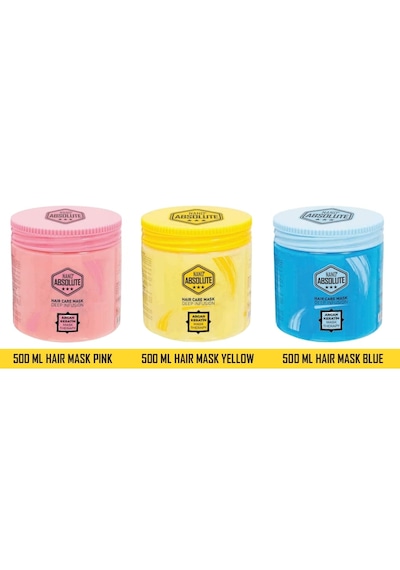 Nano Absolute Saç Maskesi Pembe 500 Ml