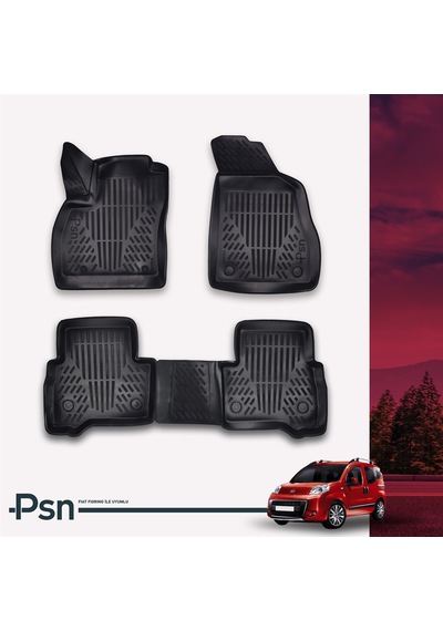 FIAT FIORINO (2007-2018) İle Uyumlu - Araca Özel Paspas