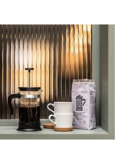 Ikea Upphetta French Press, Paslanmaz Çelik-siyah, 1 Lt