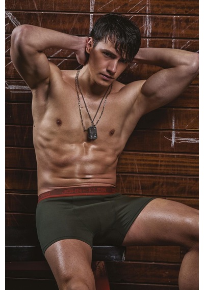 Cazibella Classic Lastikli Erkek Boxer-21 Haki