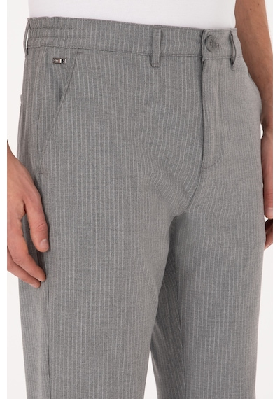 U.s. Polo Assn. Erkek Gri Pantolon Kanvas-chino 50311987-vr024 Grı