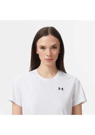 Under Armour Tech Ssc - Solid Kadın Beyaz Antrenman T-shirt 1384231