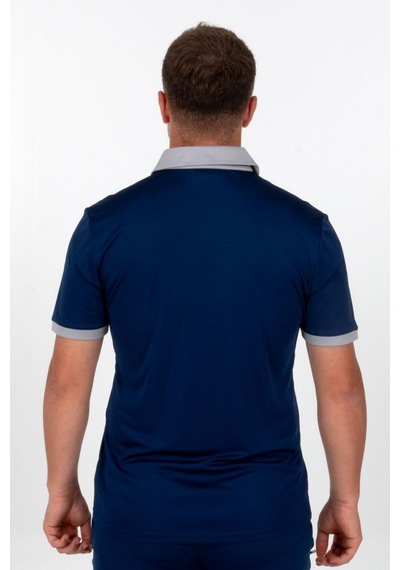 Hummel Otantik Polo Yaka Kamp Tişört Lacivert