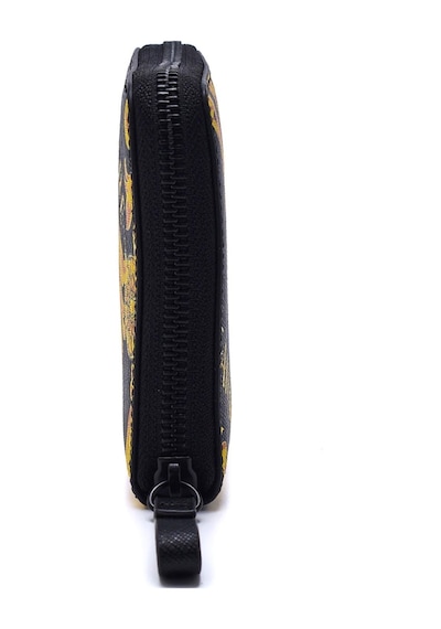 Versace Jeans Couture 75Ya5Pb4 Erkek Cüzdan Black-Gold Siyah - Altın