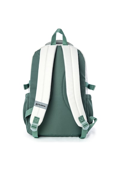 Colorful Clasic Sırt Çantası Haki - Laptop Bölmeli Okul Çantası İlkokul - Ortaokul - Lise Haki