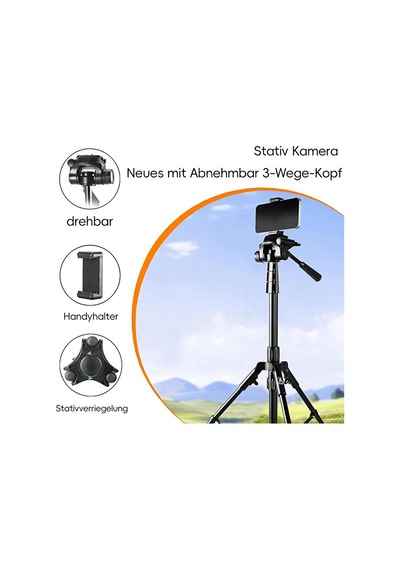 Ultra Profesyonel 3 Yollu Alüminyum Tripod 1,9 Metre Ring Light /
