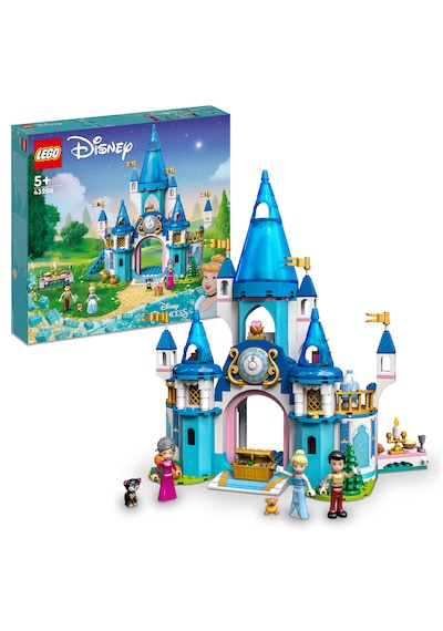 LEGO ® | Disney Princess Sindirella ve Yakışıklı Prens'in Şatosu 43206 - 5 Yaş ve Üzeri Hayal Gücü Geniş Çocuklar için Oyuncak Yapım Seti (365 Parça)
