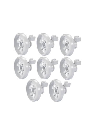 Bosch Uyumlu Bulaşık Makinesi Sepet Tekerleği Alt Teker 8 Adet - 496135387