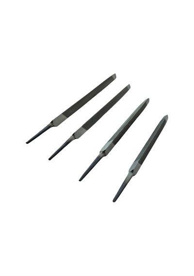 Sgs Üçgen Eğe Seti Kalın Dişli - 130-150-180-200 Mm. - 4 Parça