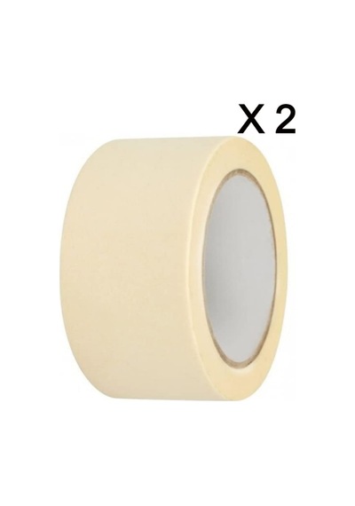 Nistabolje 2 Adet Kağıt Bant 48mm Maskeleme Bandı Boya Bandı