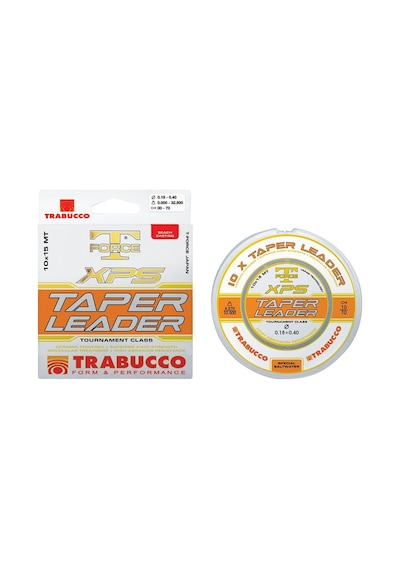Trabucco Xps Taper Leader 10x15mt Surf Shock Leader 018mm-057mm
