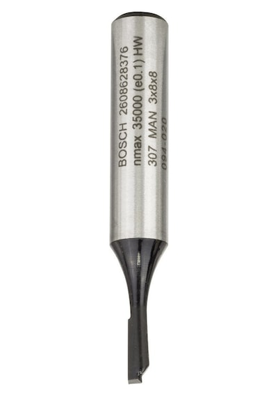 Bosch Ahşap Düz Freze Ucu 8X3X51 Mm 2608628376