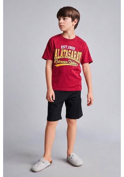 Defacto Galatasaray Kısa Kollu Pijama Üstü Şort Pijama Alt 2li Pijama Takımı Erkek Çocuk H7340a826hsrd119 Kırmızı-rd119 Defacto Galatasaray Kısa Kollu Pijama Üstü Şort Pijama Alt 2li Pijama Takımı Erkek Çocuk H7340a826hsrd119 Kırmızı-rd119