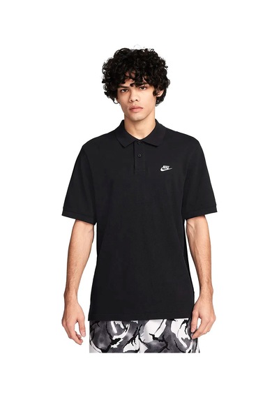 Nike M Nk Club Ss Polo Pıque Erkek Siyah Tişört Fn3894-010 Siyah