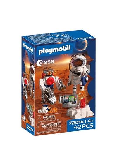Playmobil Esa Astronaut With Robot 72014