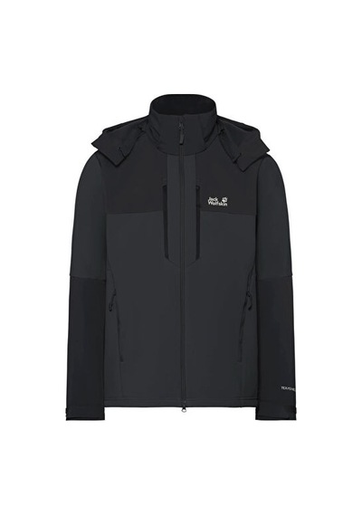 Jack Wolfskin Jasper Jkt M Erkek Outdoor Ceket A66357-6350 Siyah